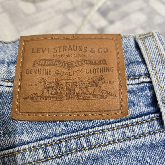 Levi's® Ribcage Stright Ankle Highest High Rise Size 24 - Picture 9 of 9